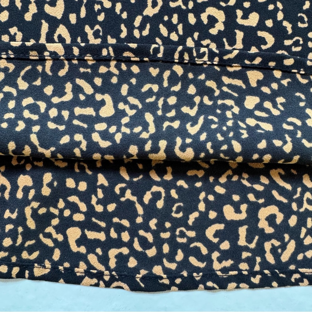 Chico’s Scoop Neck Tank Top Black Tan (16/18) - Picture 13 of 15